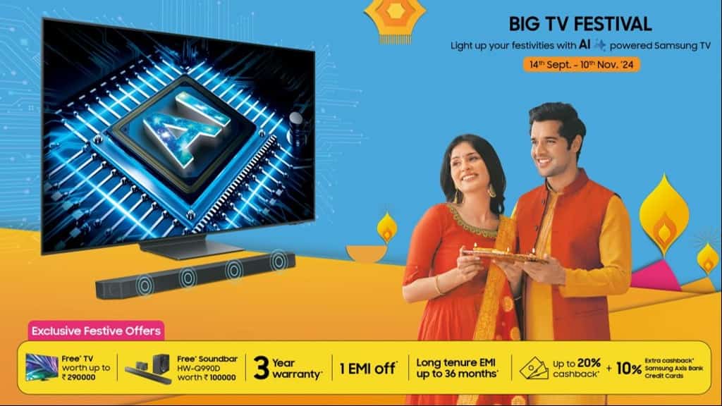 Samsung Big TV Festival Sale