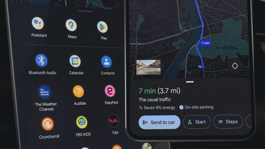 Android Auto features