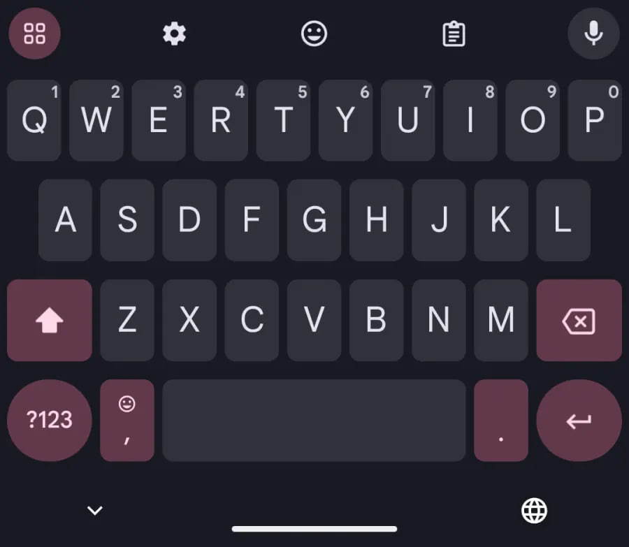 Gboard Dynamic color Themes