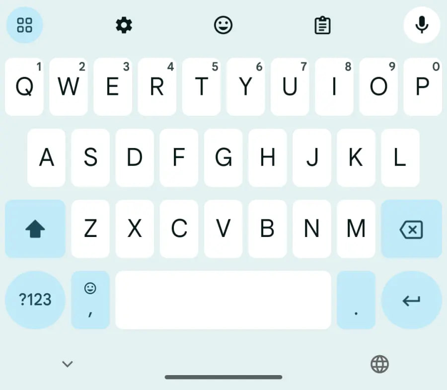 Gboard Dynamic color Themes