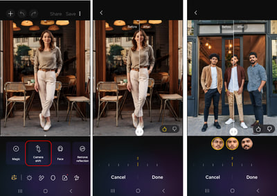 Samsung Camera Shift feature Galaxy devices