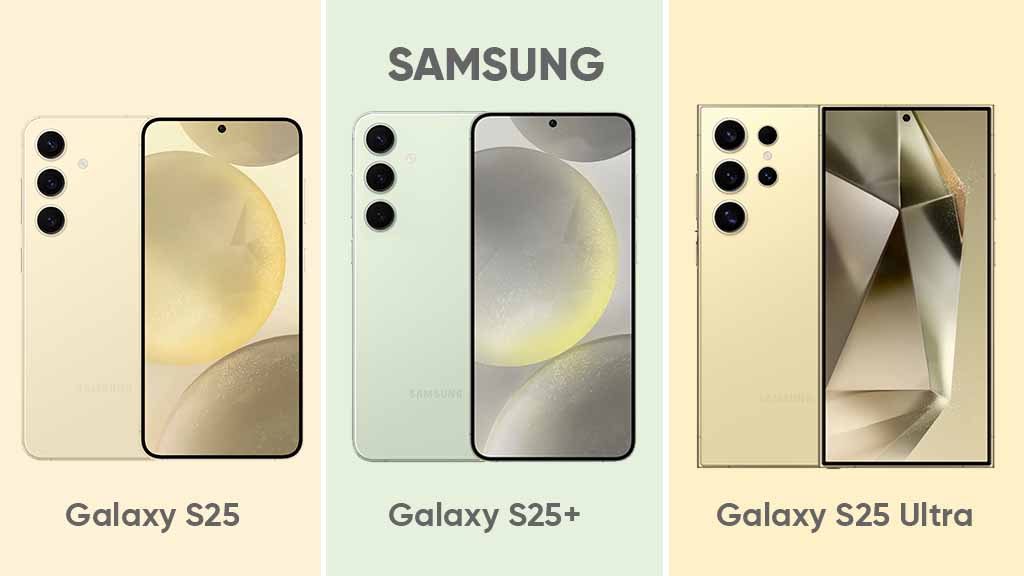 Samsung Galaxy S25 Series Colors