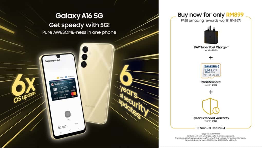 Samsung Galaxy A16 Malaysia