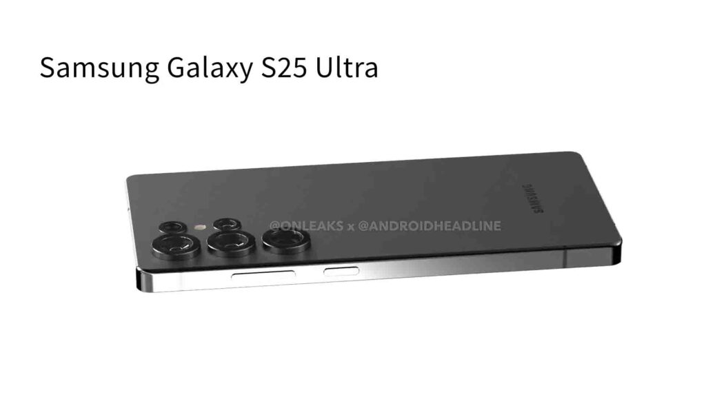 Samsung Galaxy S25 Ultra Render