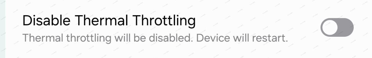 Samsung One UI 7 Thermal Throttling